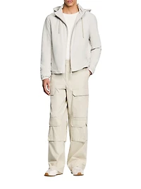 Zip-Up Hooded Jacket