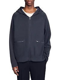 Milano Knit Hooded Cardigan