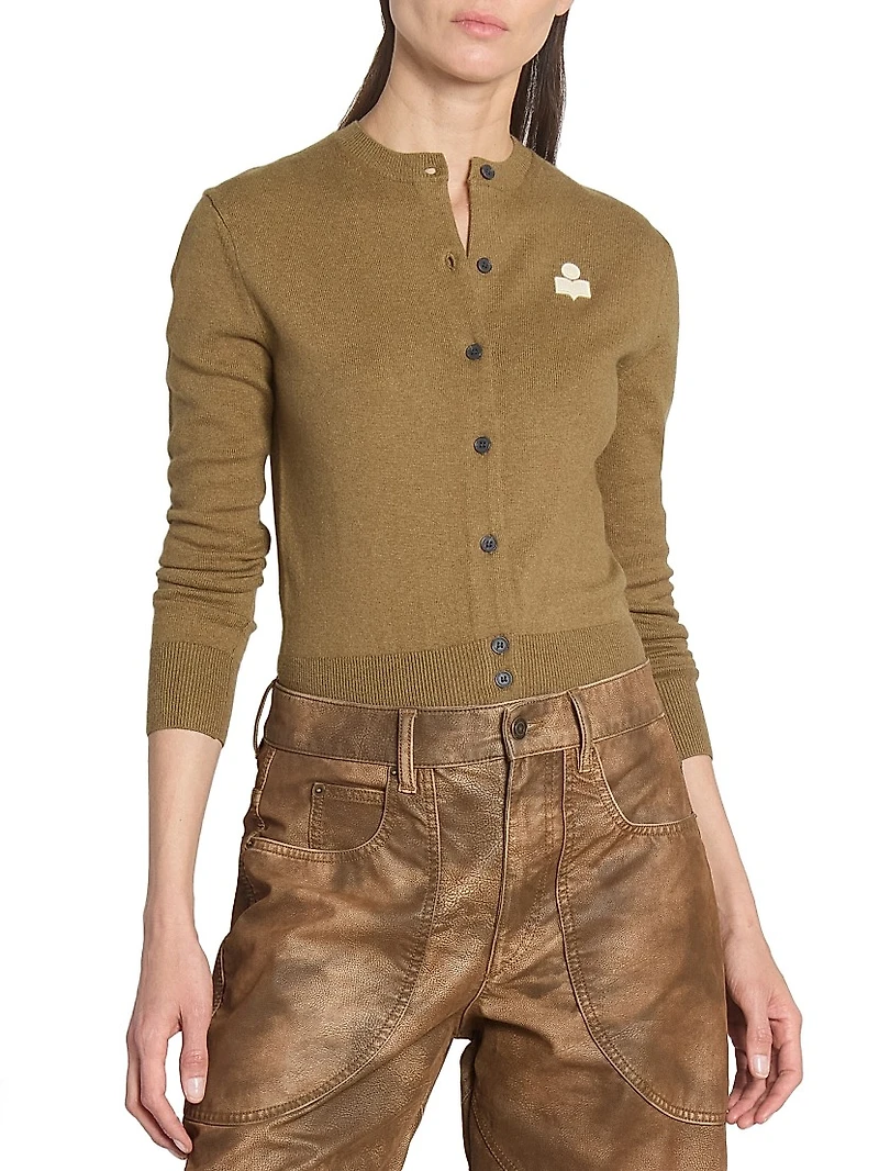Mona Cotton-Blend Cardigan