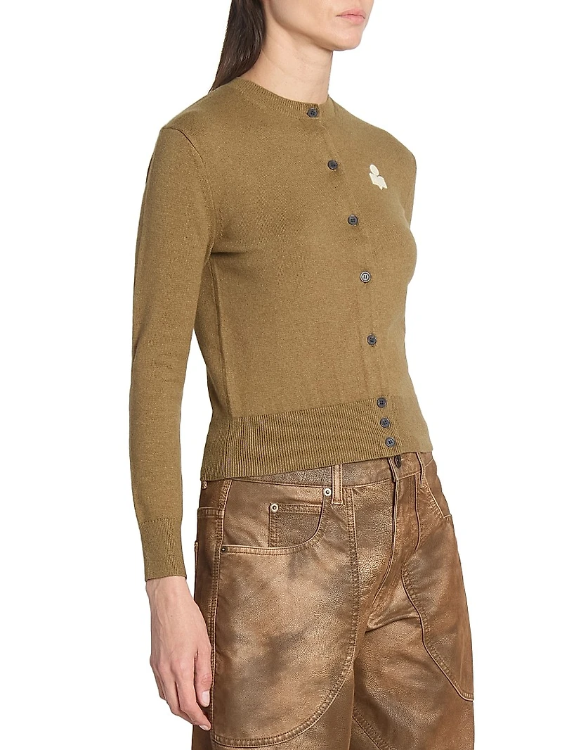 Mona Cotton-Blend Cardigan