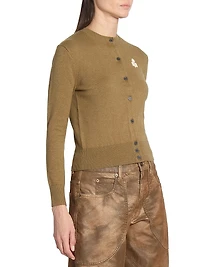 Mona Cotton-Blend Cardigan