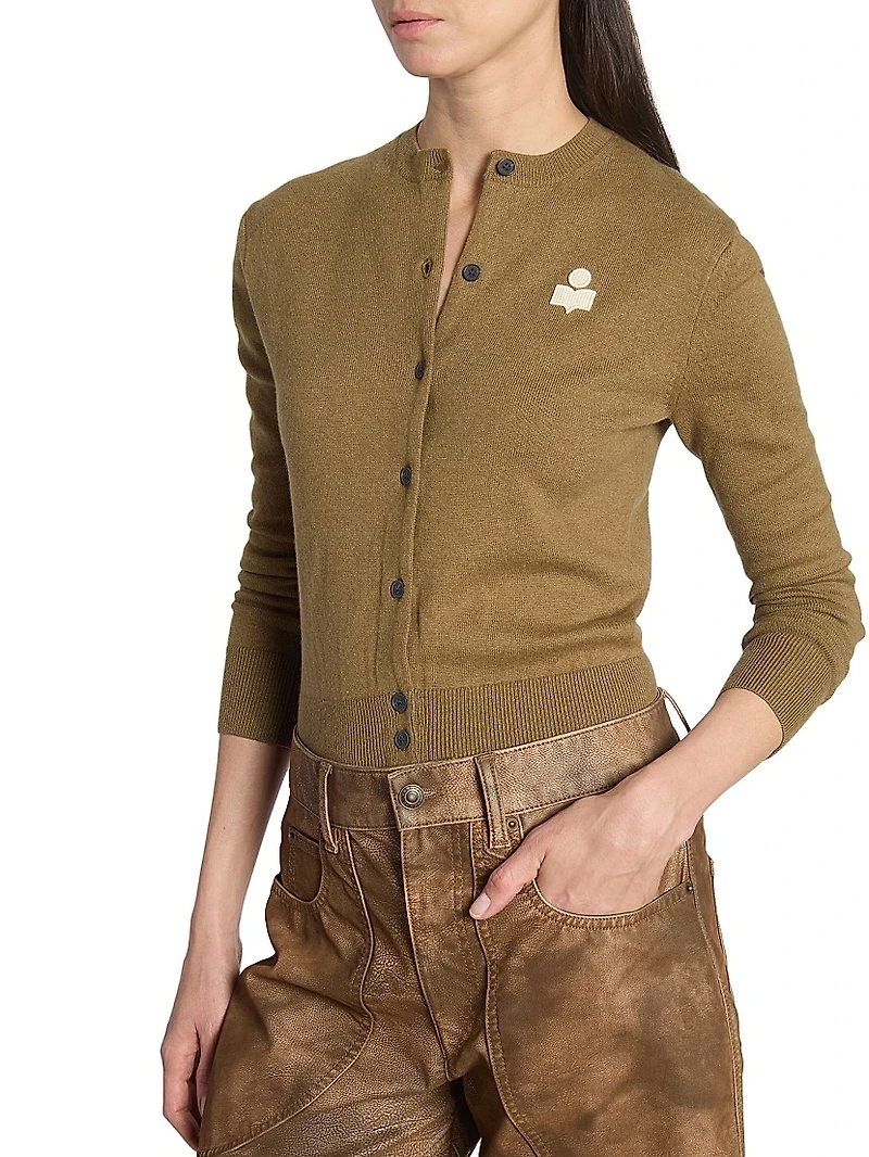 Mona Cotton-Blend Cardigan