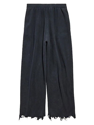 Nail Polish Cropped Sweatpants
