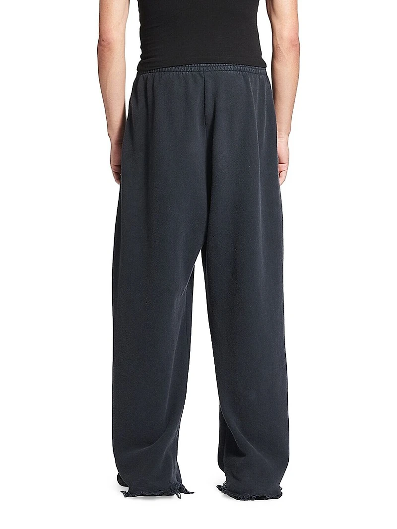 Nail Polish Cropped Sweatpants