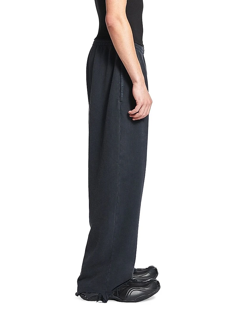 Nail Polish Cropped Sweatpants