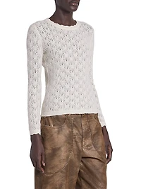 Obeline Textured Alpaca-Blend Sweater