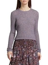Obiray Textured Cotton Sweater