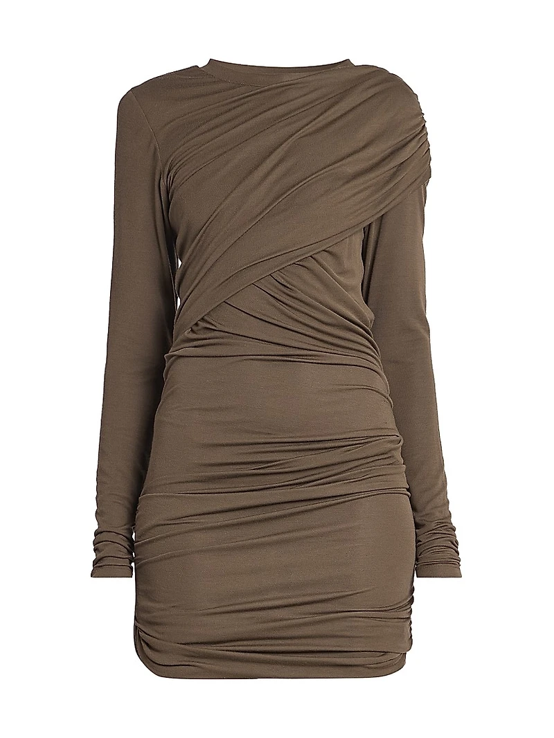 Denise Ruched Sheath Minidress
