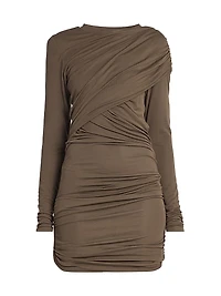Denise Ruched Sheath Minidress