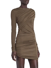 Denise Ruched Sheath Minidress