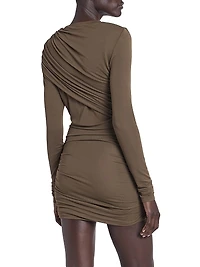 Denise Ruched Sheath Minidress