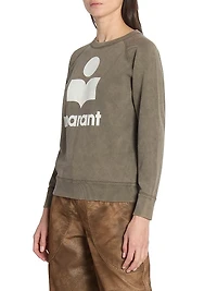Millyny Logo Cotton-Blend Sweatshirt
