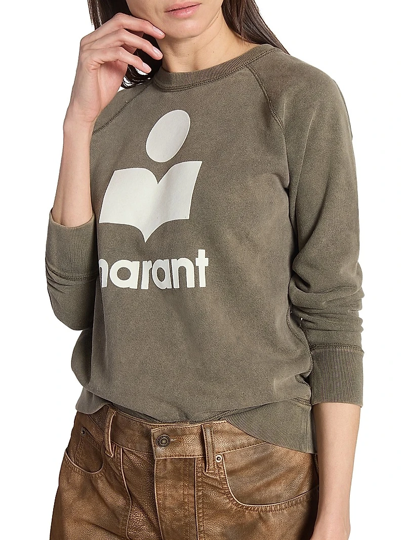 Millyny Logo Cotton-Blend Sweatshirt