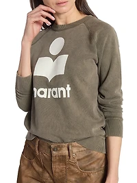 Millyny Logo Cotton-Blend Sweatshirt