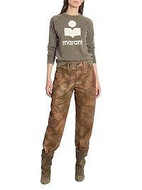 Millyny Logo Cotton-Blend Sweatshirt