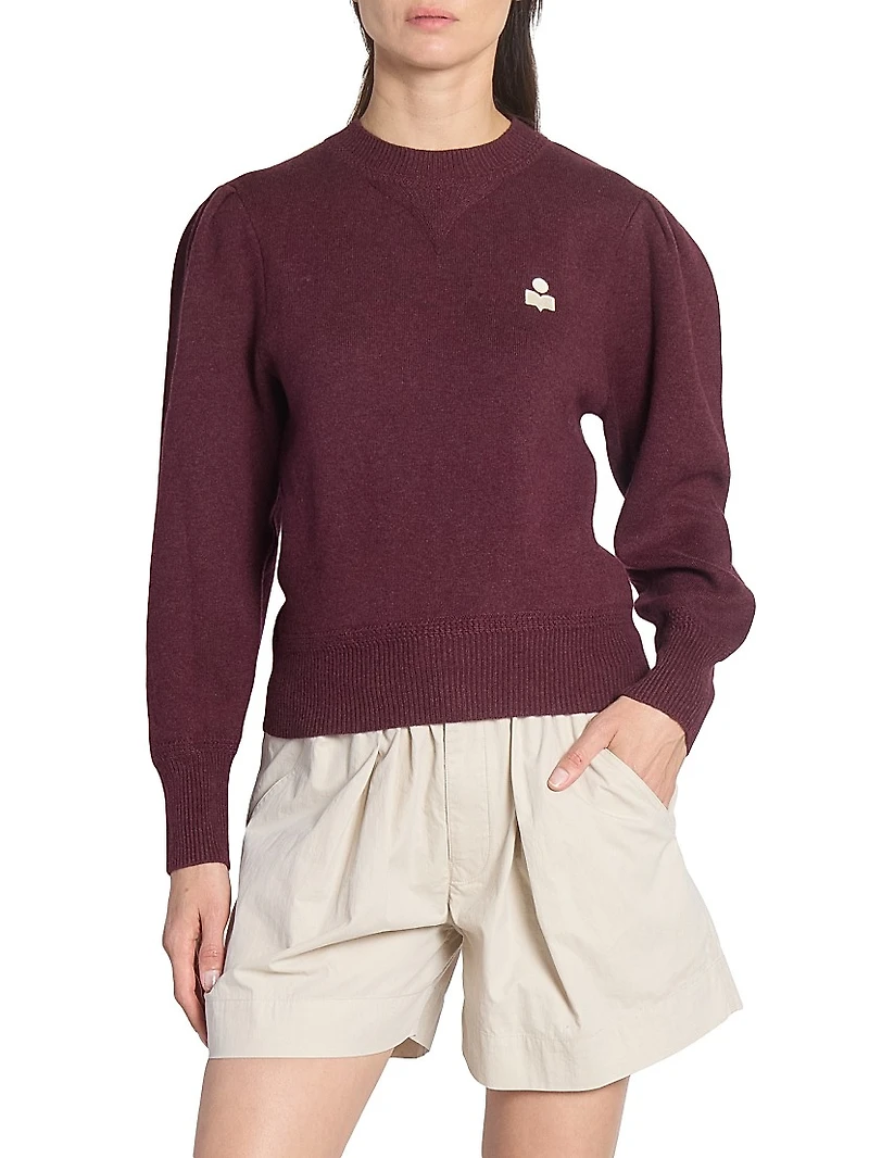 Kelaya Logo Fine-Knit Cotton-Blend Sweater