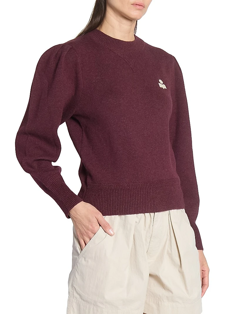 Kelaya Logo Fine-Knit Cotton-Blend Sweater