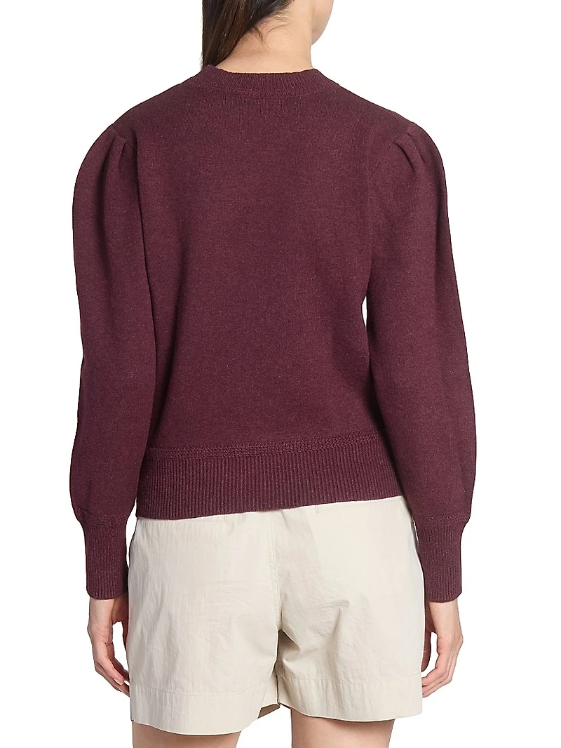 Kelaya Logo Fine-Knit Cotton-Blend Sweater