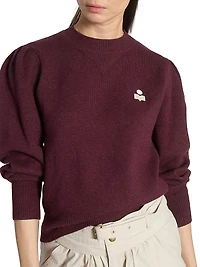 Kelaya Logo Fine-Knit Cotton-Blend Sweater