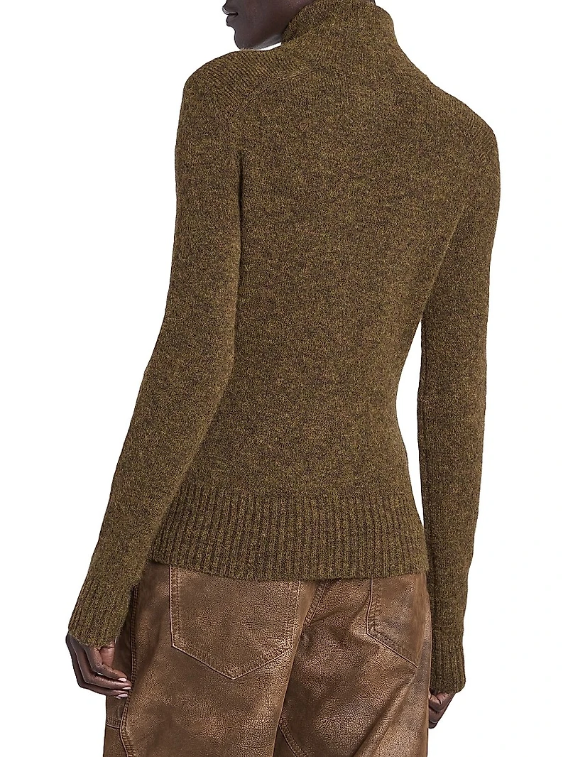 Prunella Alpaca-Blend Cardigan