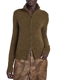 Prunella Alpaca-Blend Cardigan