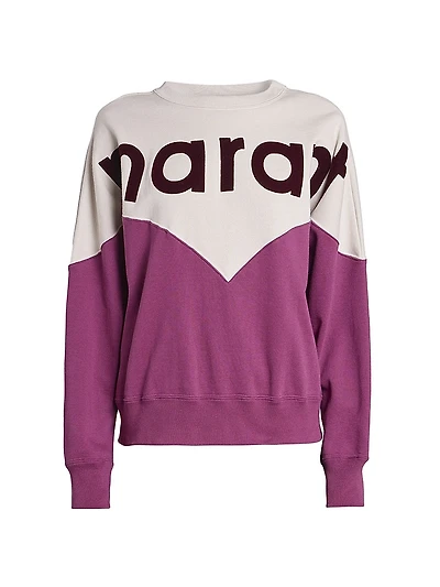 Houston Logo Cotton-Blend Sweatshirt