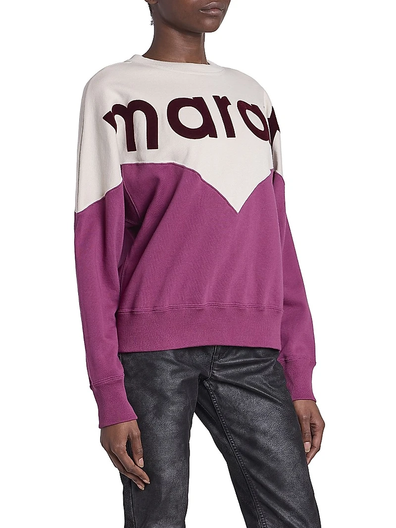 Houston Logo Cotton-Blend Sweatshirt