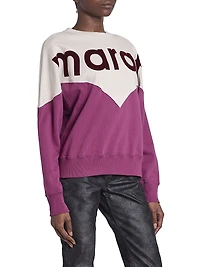 Houston Logo Cotton-Blend Sweatshirt