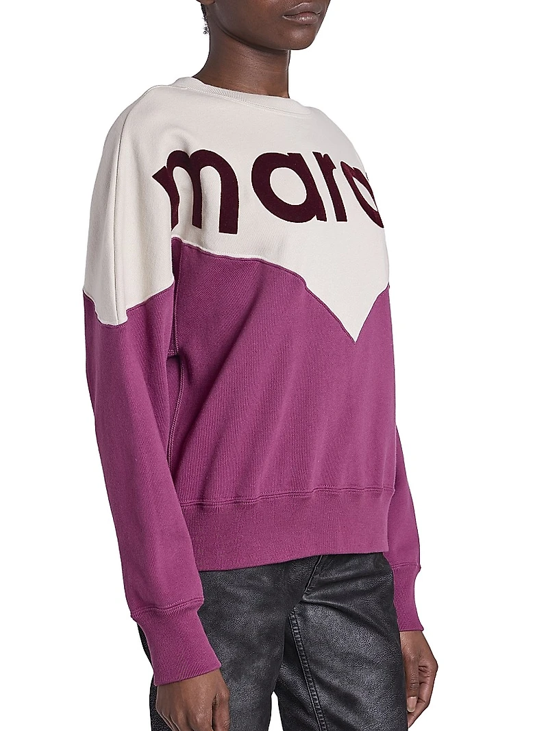 Houston Logo Cotton-Blend Sweatshirt