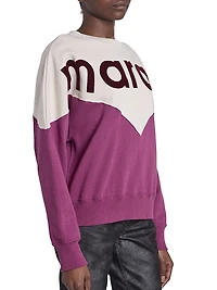 Houston Logo Cotton-Blend Sweatshirt