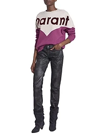 Houston Logo Cotton-Blend Sweatshirt