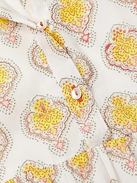 Romy Printed Cotton Minidress