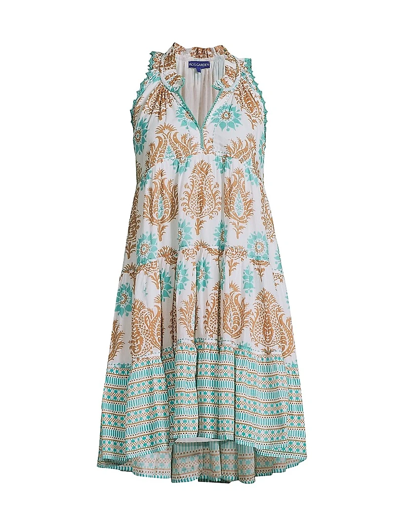 Sofie Cotton Printed Minidress