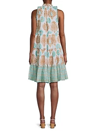 Sofie Cotton Printed Minidress