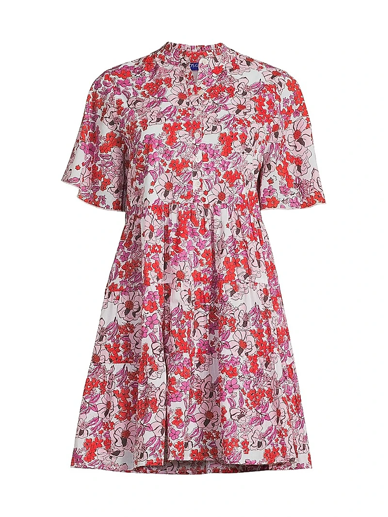 Vibeka Floral Cotton Minidress