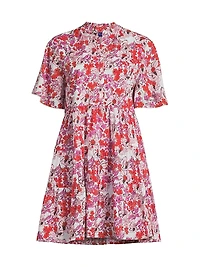 Vibeka Floral Cotton Minidress