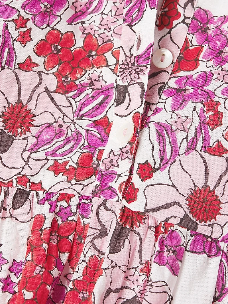 Vibeka Floral Cotton Minidress