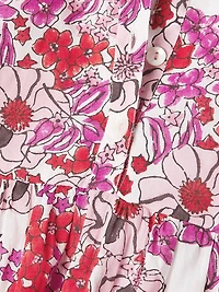 Vibeka Floral Cotton Minidress