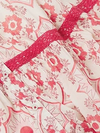 Carmel Cotton Floral Shirtdress