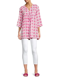 Seychelles Printed Cotton Tunic