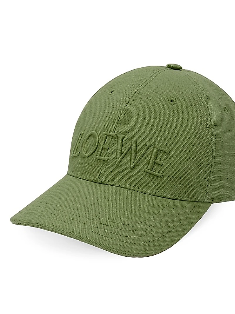 LOEWE x Paula's Ibiza Logo-Embroidered Cotton Cap