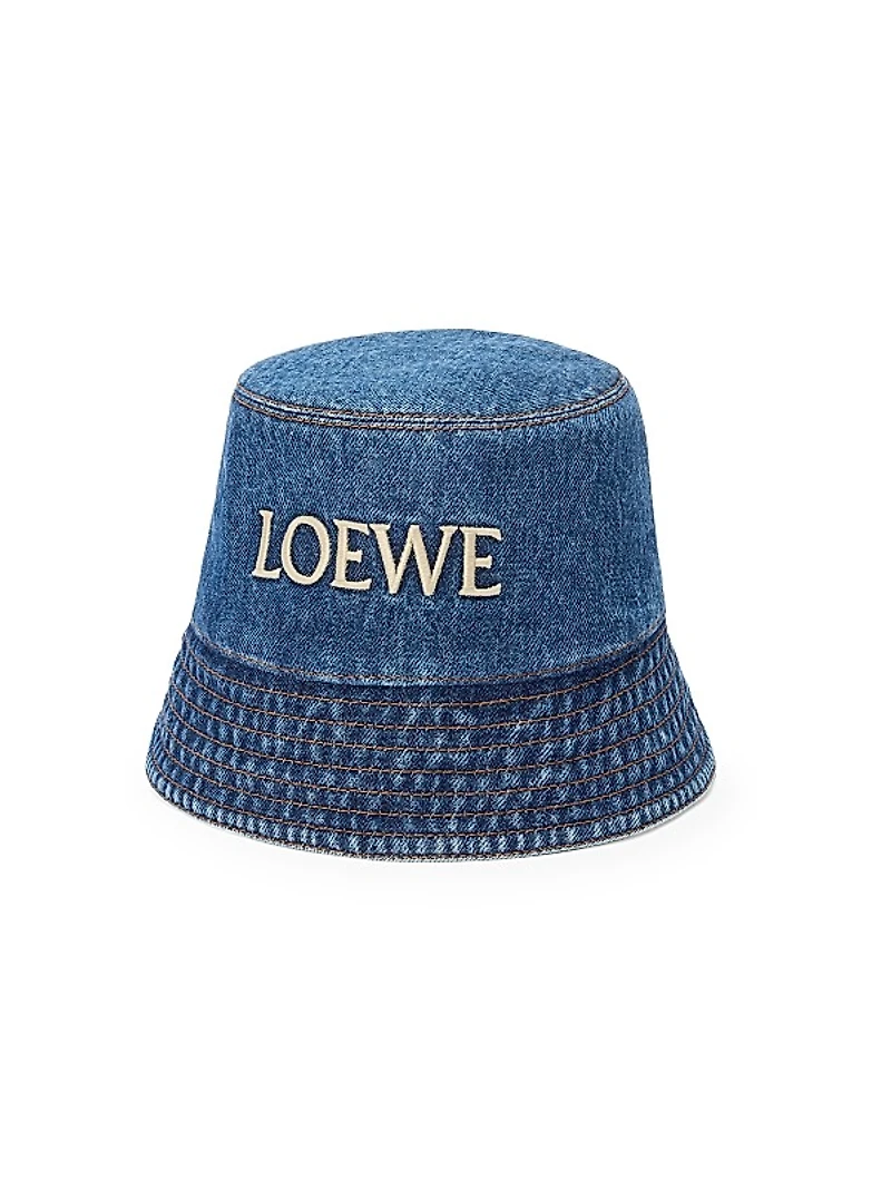 LOEWE x Paula's Ibiza Denim Bucket Hat
