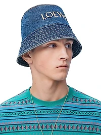 LOEWE x Paula's Ibiza Denim Bucket Hat