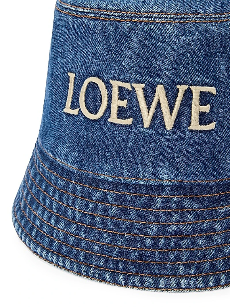 LOEWE x Paula's Ibiza Denim Bucket Hat