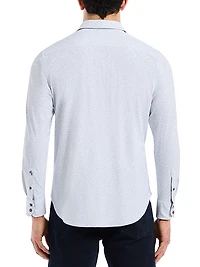 Asterik Button-Front Shirt