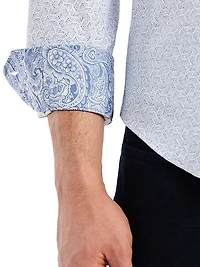 Asterik Button-Front Shirt