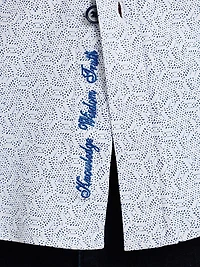 Asterik Button-Front Shirt