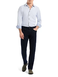 Asterik Button-Front Shirt
