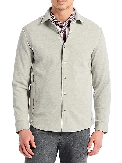 Kellan Knit Shirt Jacket