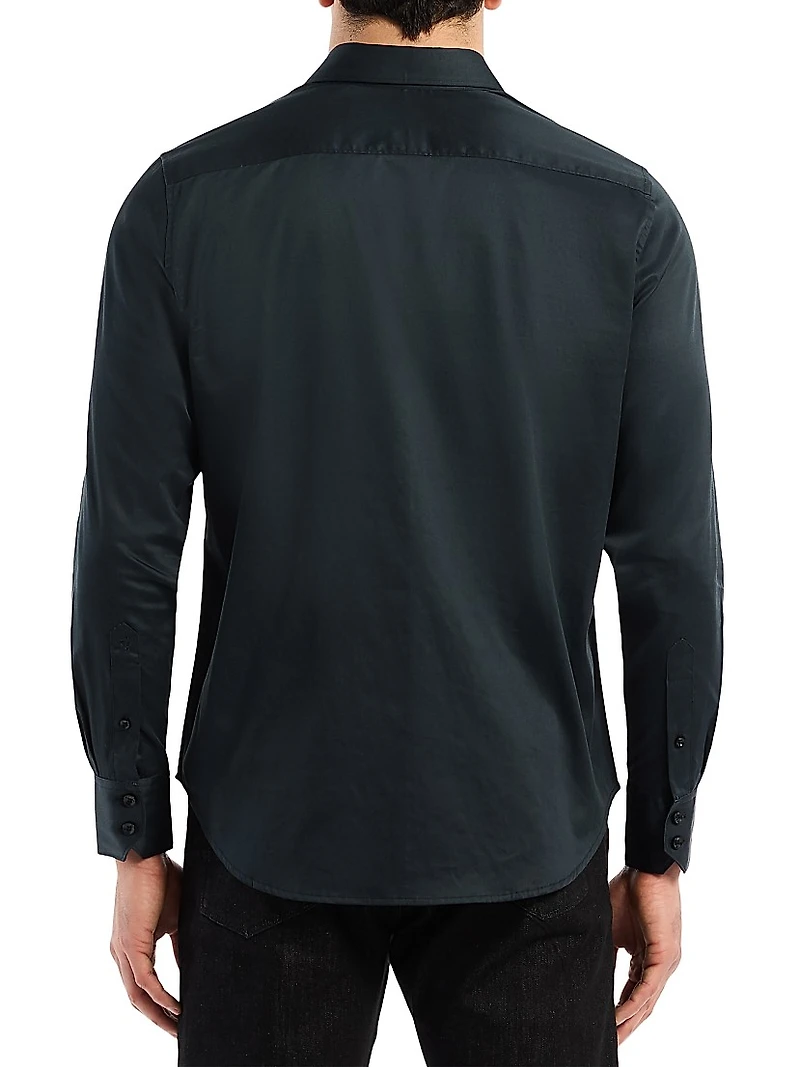 Distilled Spirit Button-Front Shirt